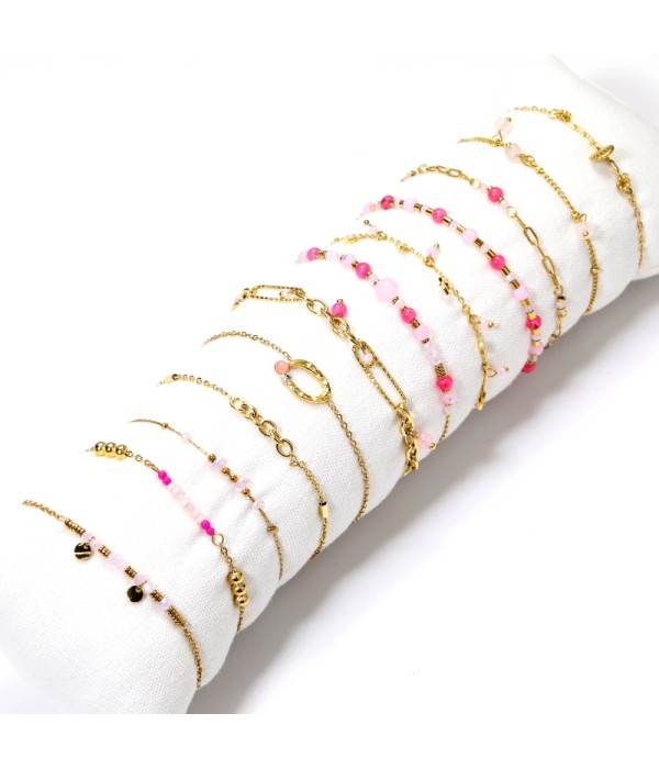 Conjunto de 12 pulseras
