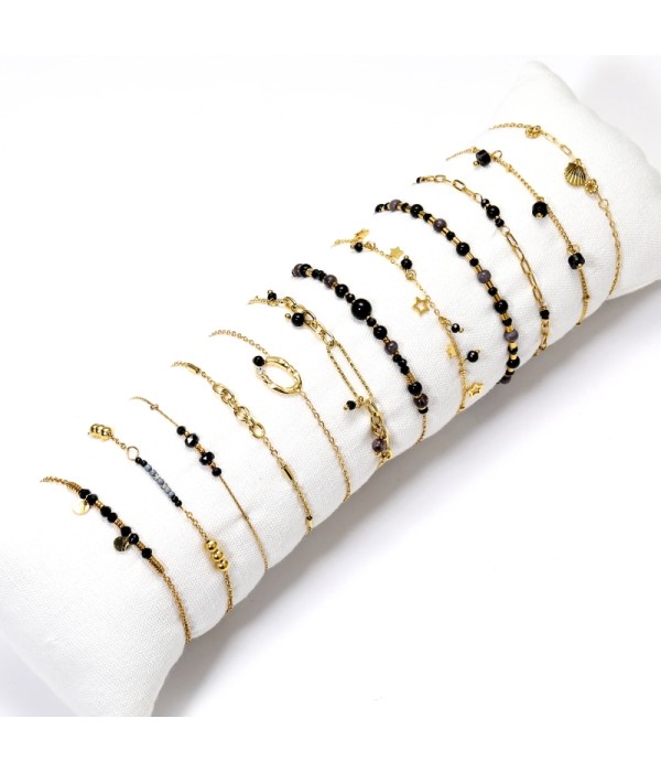 Conjunto de 12 pulseras