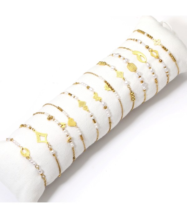 Conjunto de 12 pulseras