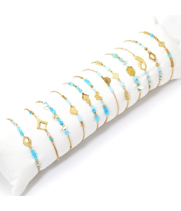 Conjunto de 12 pulseras