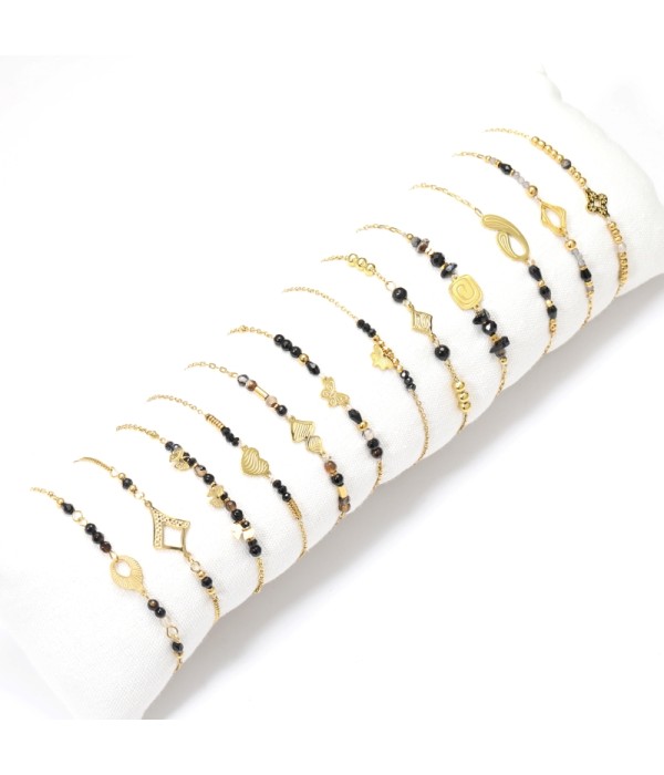 Conjunto de 12 pulseras