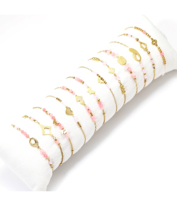 Conjunto de 12 pulseras