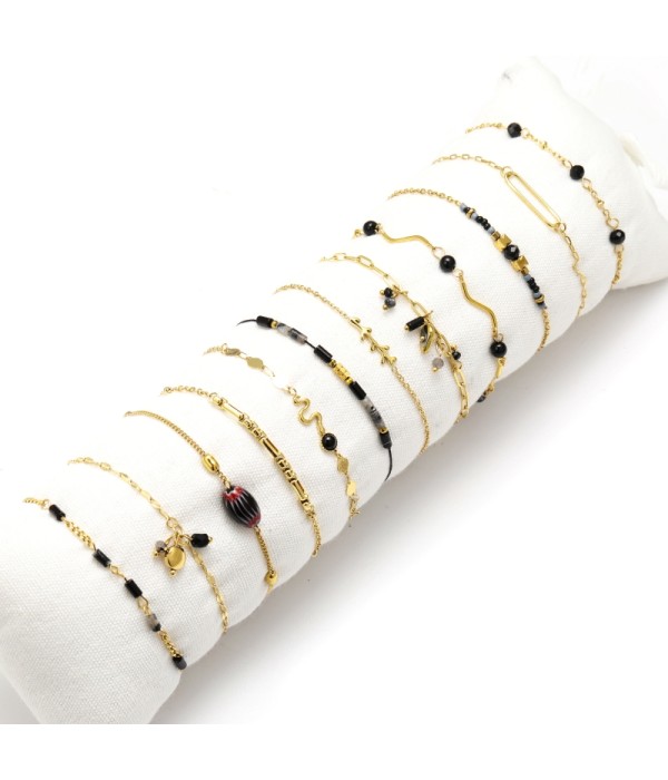 Conjunto de 12 pulseras