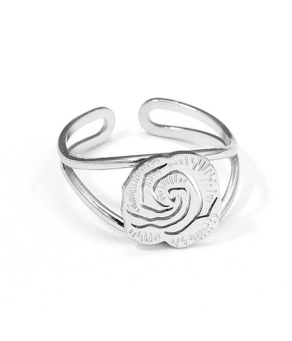 Anillo Rosa Abstracta