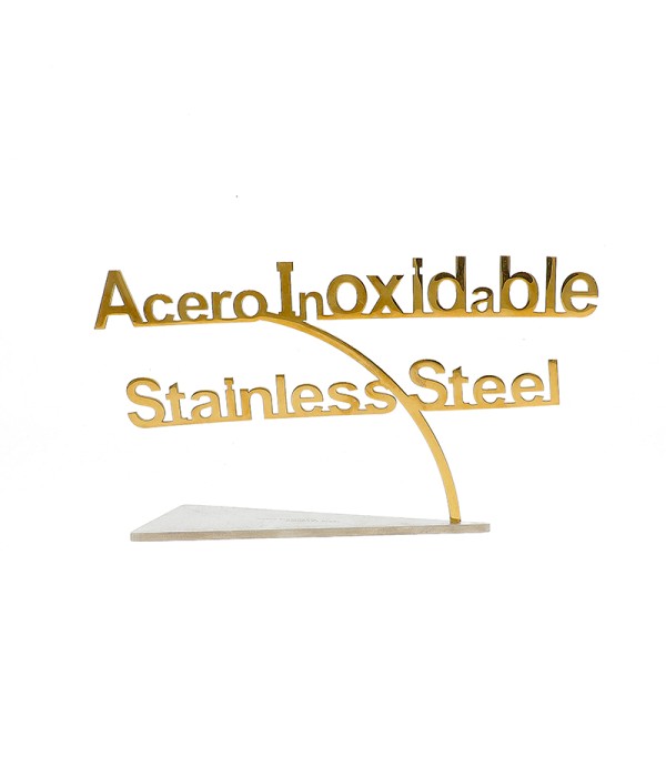 Cartelera de acero 10x8 cm