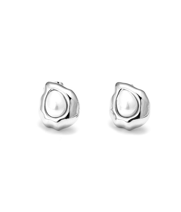 Pendientes de lágrima con perla