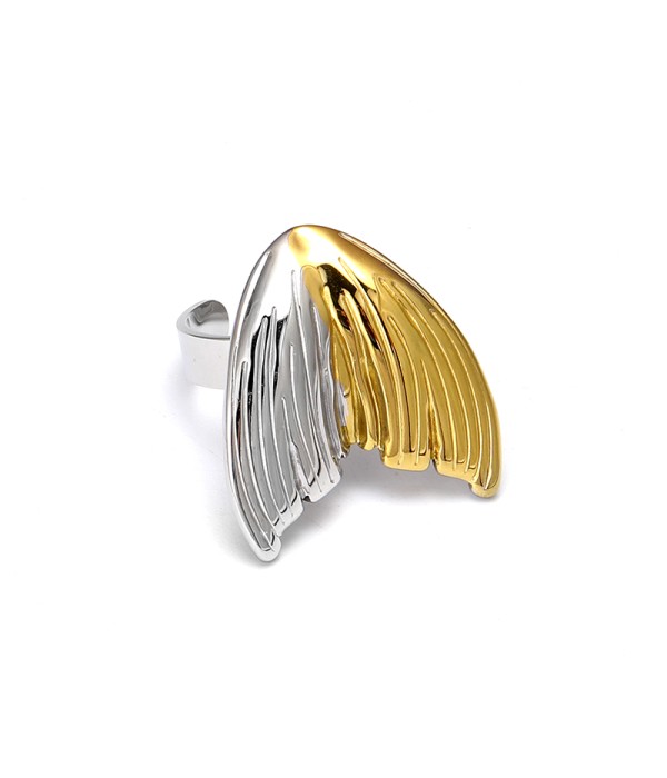 Anillo de cola de pez bicolor