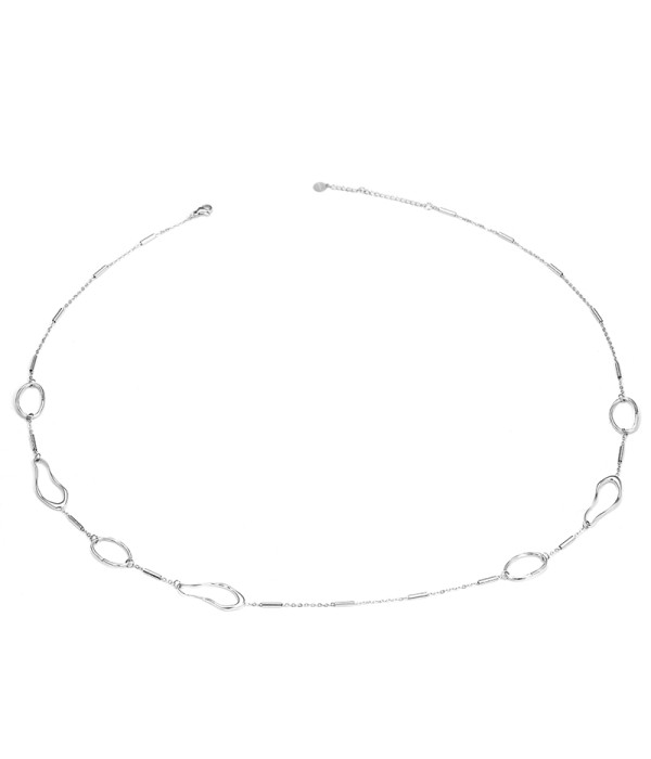 Collar con eslabones orgánicos