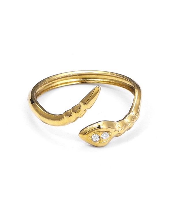 Anillo con diseño de serpiente
