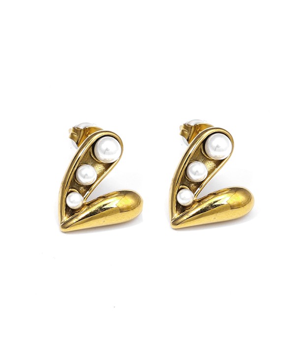 Pendientes con perlas