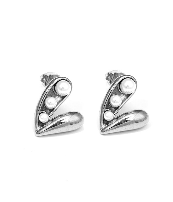 Pendientes con perlas